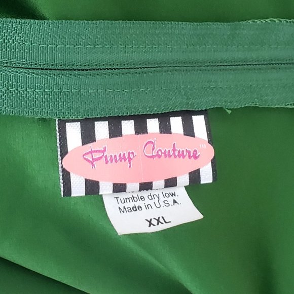 Pinup Couture Green Sophia Dress Size XXL - Picture 11 of 11